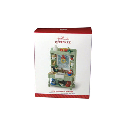 2014 Mrs. Claus’s Kitchen Sink (Mrs. Claus) Hallmark Ornament QMP4087 Image2