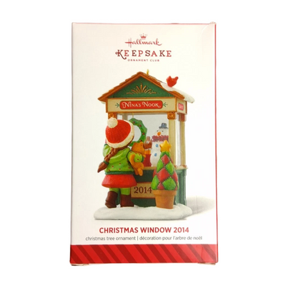 2014 Nina's Nook Hallmark Ornament (Christmas Window) QXC5076 Image2
