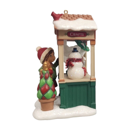 2014 Nina's Nook Hallmark Ornament (Christmas Window) QXC5076 Image3