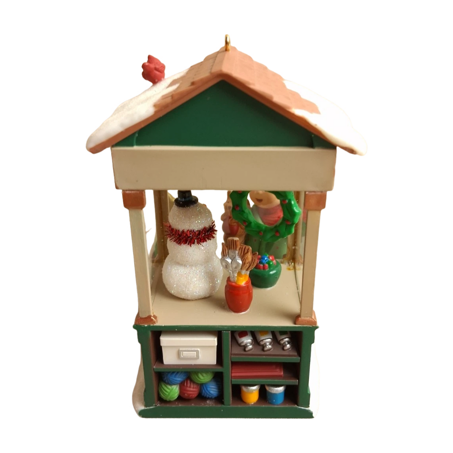 2014 Nina's Nook Hallmark Ornament (Christmas Window) QXC5076 Image5