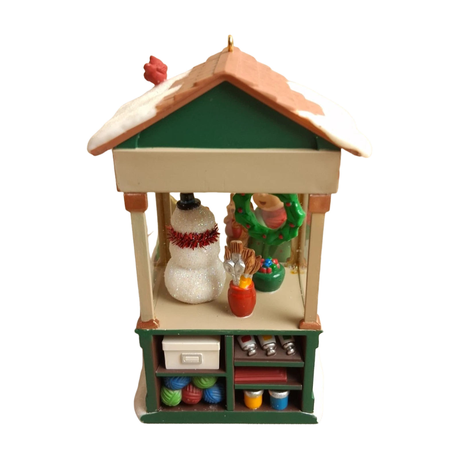 2014 Nina's Nook Hallmark Ornament (Christmas Window) QXC5076 Image5