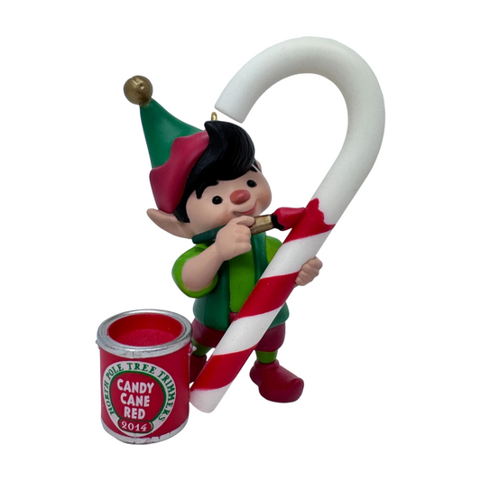 2014 North Pole Tree Trimmers Hallmark Ornament (North Pole Tree Trimmers) QX9013 Image1