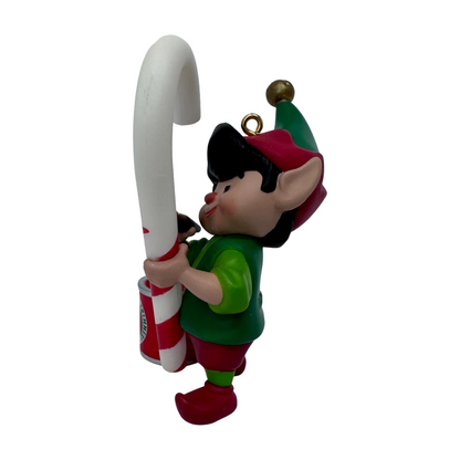 2014 North Pole Tree Trimmers Hallmark Ornament (North Pole Tree Trimmers) QX9013 Image3