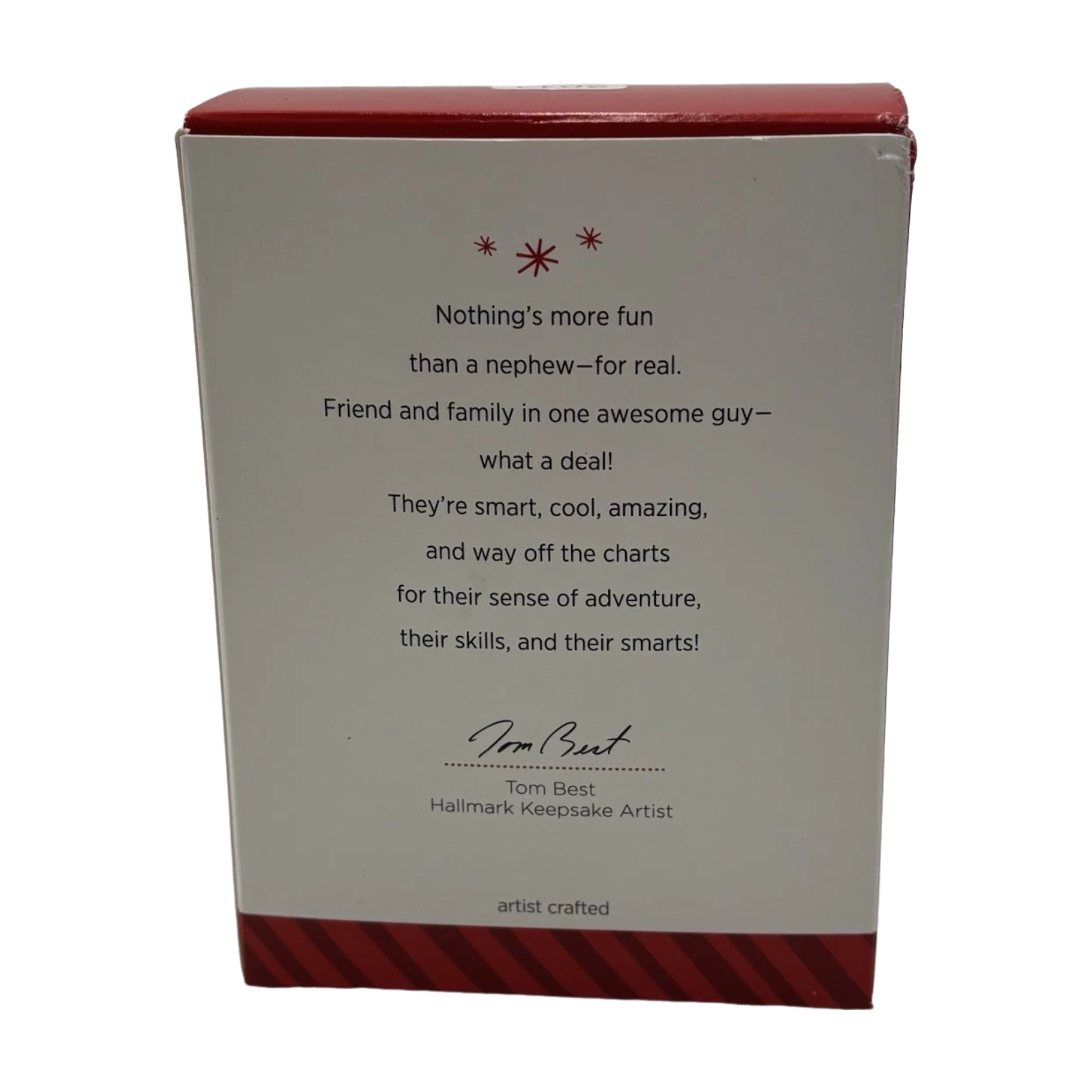 2014 One Awesome Nephew Hallmark Ornament (Family) QGO1393 Image4