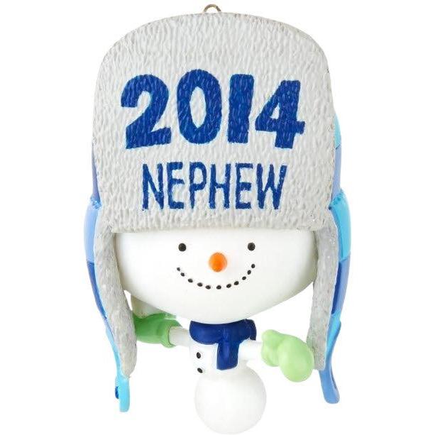 2014 One Awesome Nephew Hallmark Ornament (Family) QGO1393