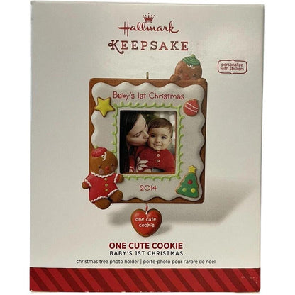 2014 One Cute Cookie Hallmark Ornament (Baby's First Christmas) QGO1023