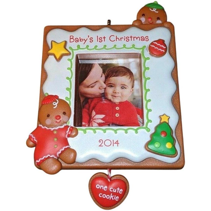 2014 One Cute Cookie Hallmark Ornament (Baby's First Christmas) QGO1023