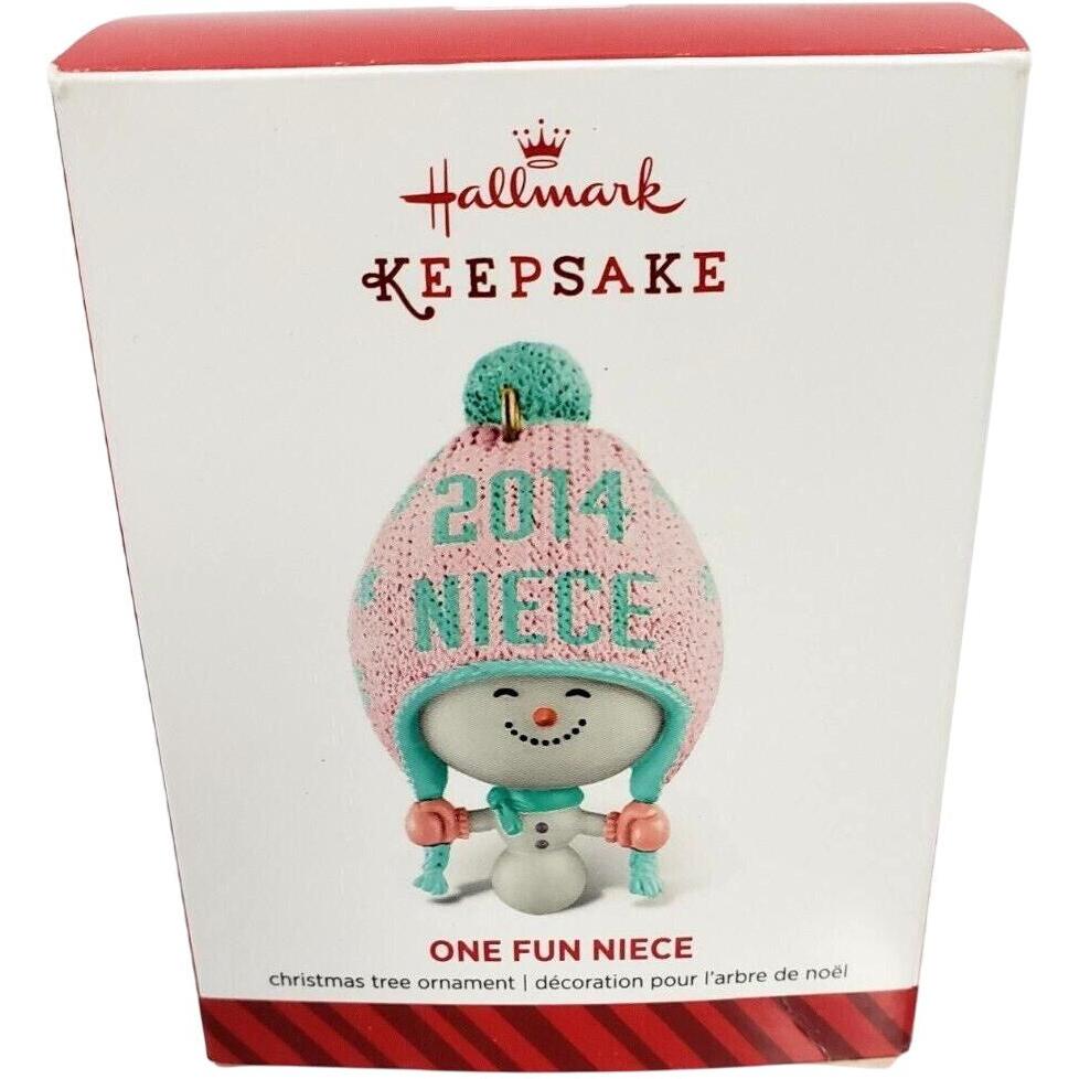 2014 One Fun Niece Hallmark Ornament (Family) QGO1386