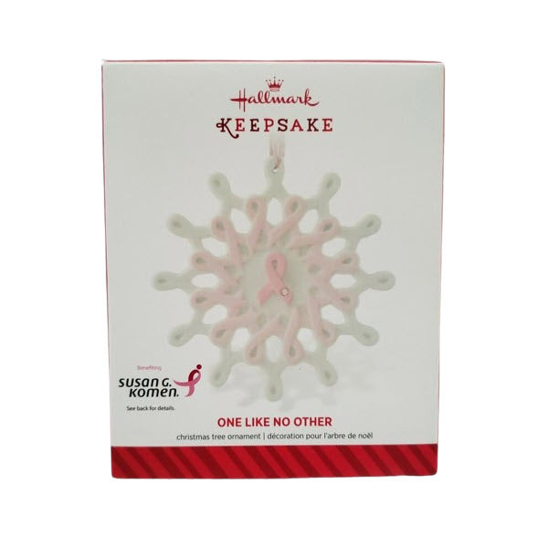 2014 One Like No Other Hallmark Ornament (Susan G Komen) QGO1313