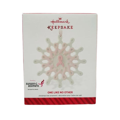 2014 One Like No Other Hallmark Ornament (Susan G Komen) QGO1313