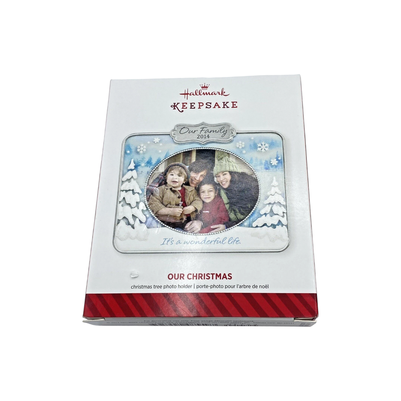 2014 Our Christmas Hallmark Ornament (Photo Holder) QGO1723