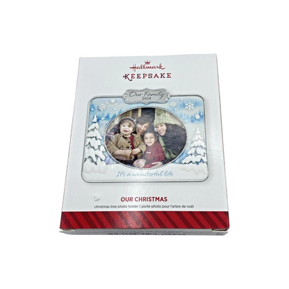 2014 Our Christmas Hallmark Ornament (Photo Holder) QGO1723