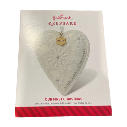 2014 Our First Christmas Hallmark Ornament (Our First Christmas) QGO1156 Image2