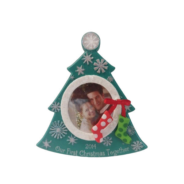 2014 Our First Christmas Hallmark Ornament (Photo Holder) QGO1173
