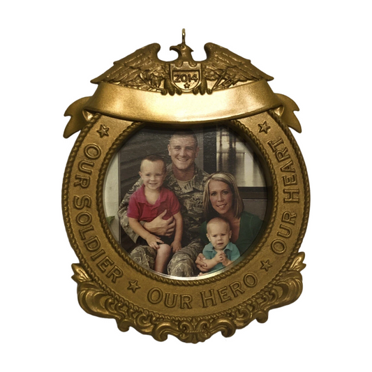2014 Our Hero Hallmark Ornament (Photo Holder) QGO1453 Image1