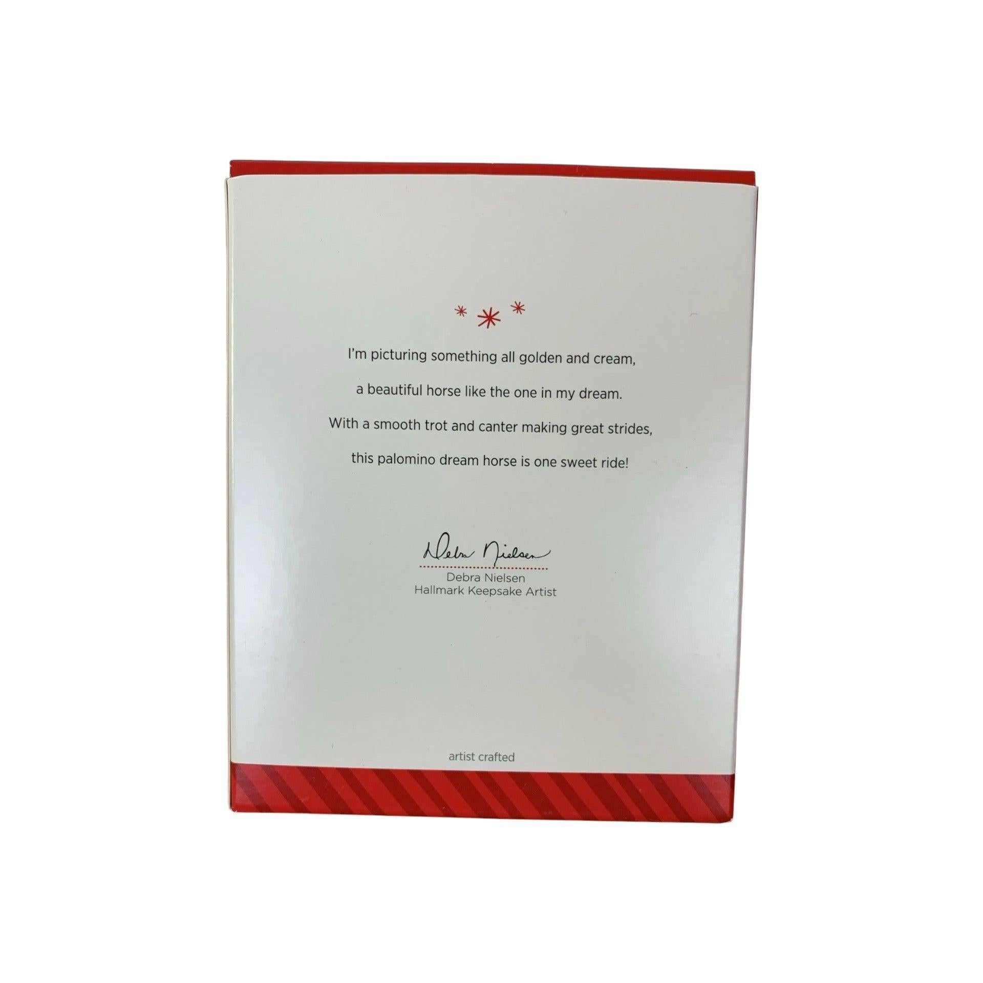 2014 Palomino Hallmark Ornament (Dream Horse) QGO1303 Image6
