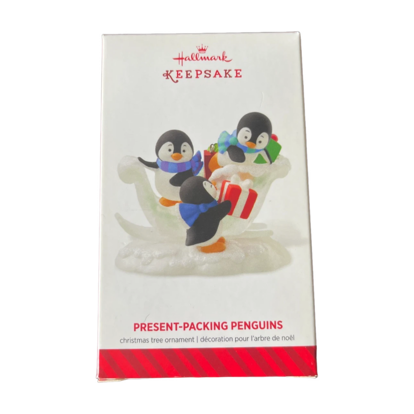 2014 Present-Packing Penguins Hallmark Ornament (Kris' Penguins) QGO1003 Image2