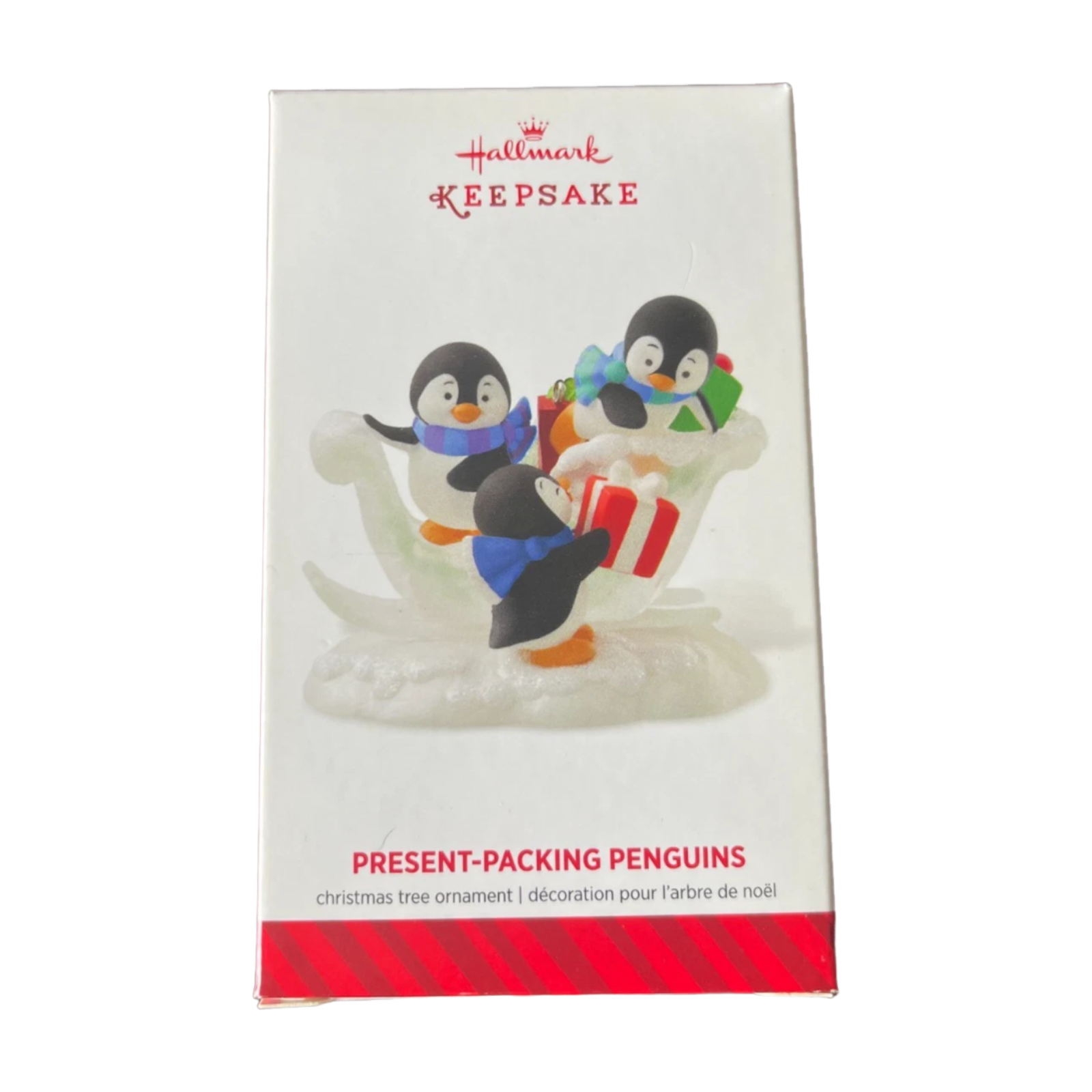 2014 Present-Packing Penguins Hallmark Ornament (Kris' Penguins) QGO1003 Image2