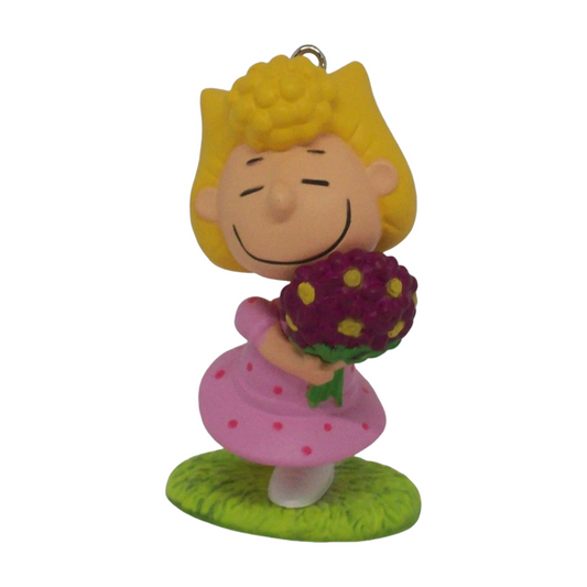 2014 Sally's Spring Bouquet Hallmark Ornament (Happiness is Peanuts) QX9845 Image1