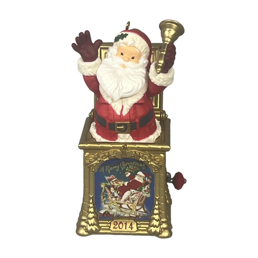 2014 Santa Certified Hallmark Ornament (Santa Certified) QX9006 Image1