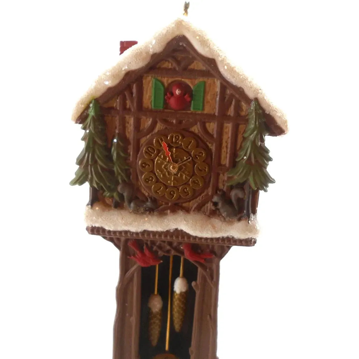 2014 Santa's GrandFather Clock Hallmark Ornament (Santa's GrandFather Clock) QXC5077