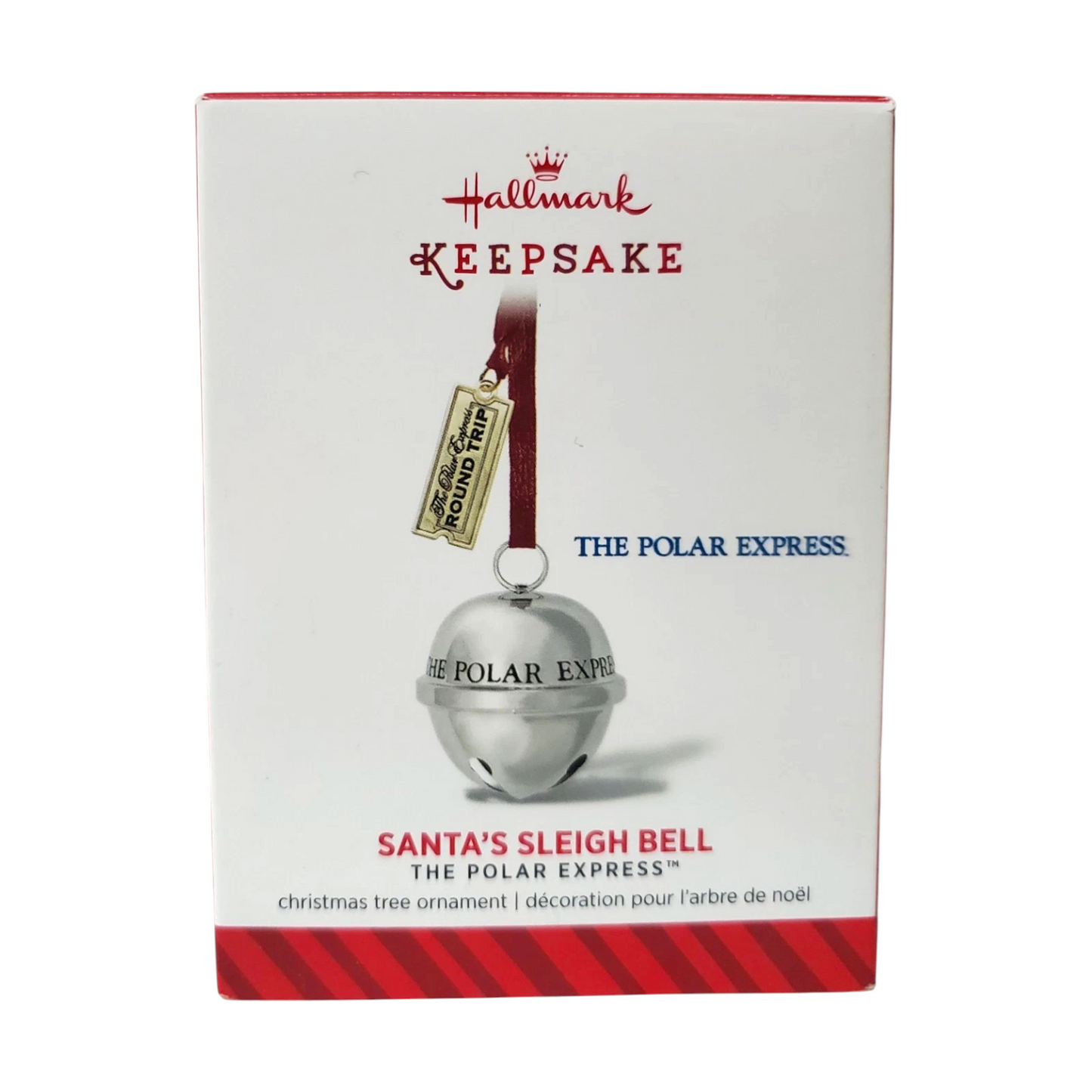 2014 Santa's Sleigh Bell Hallmark Ornament (The Polar Express) QXI2533