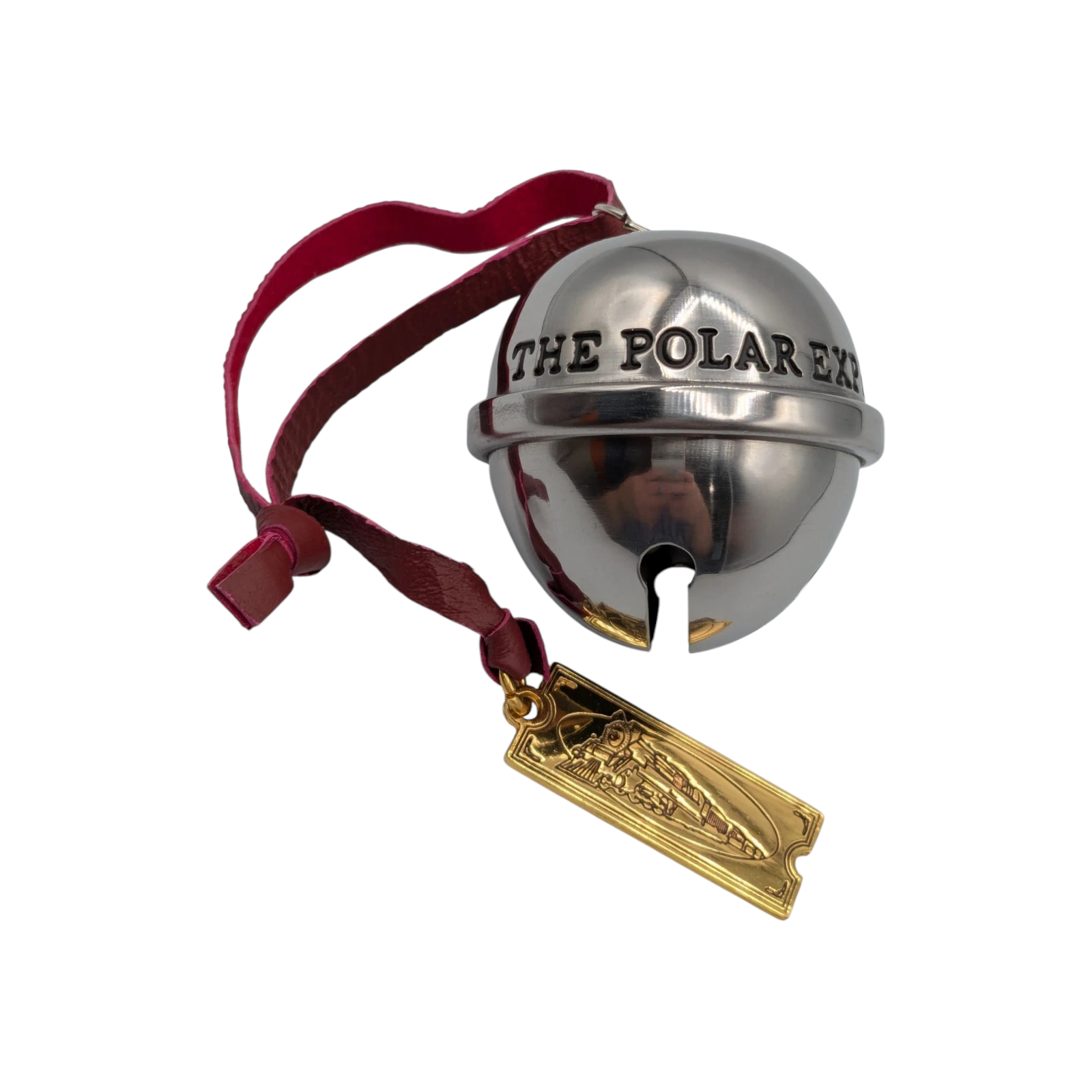 2014 Santa's Sleigh Bell Hallmark Ornament (The Polar Express) QXI2533