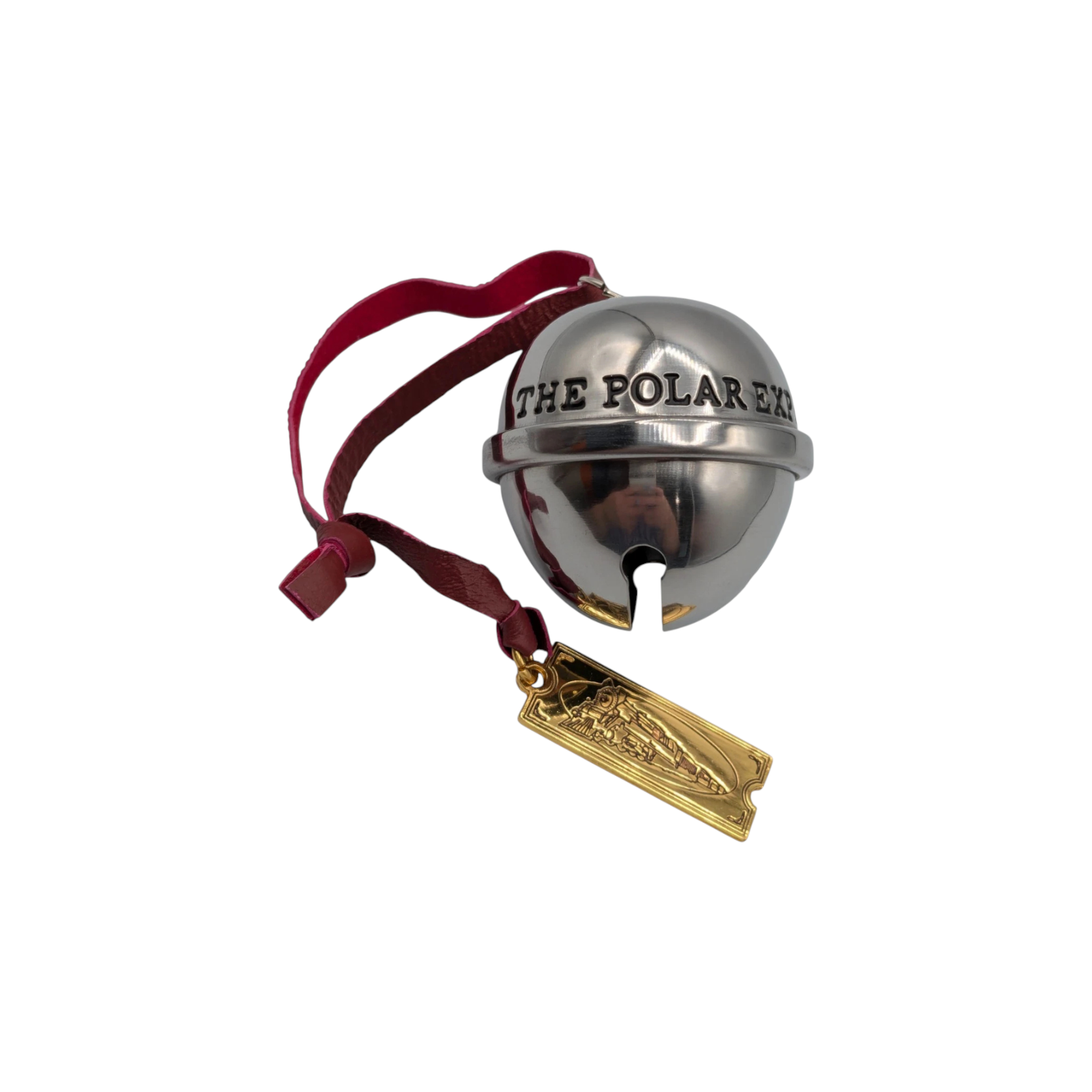 2014 Santa's Sleigh Bell Hallmark Ornament (The Polar Express) QXI2533