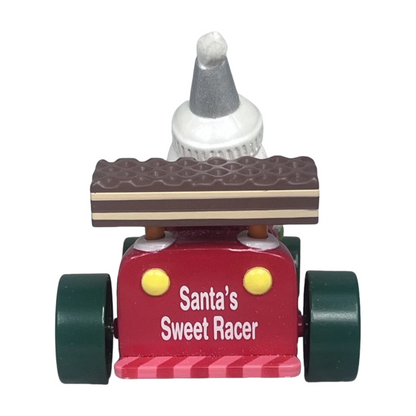 2014 Santa's Sweet Ride - Racecar Hallmark Ornament (Santa's Sweet Ride) QX9043 Image6