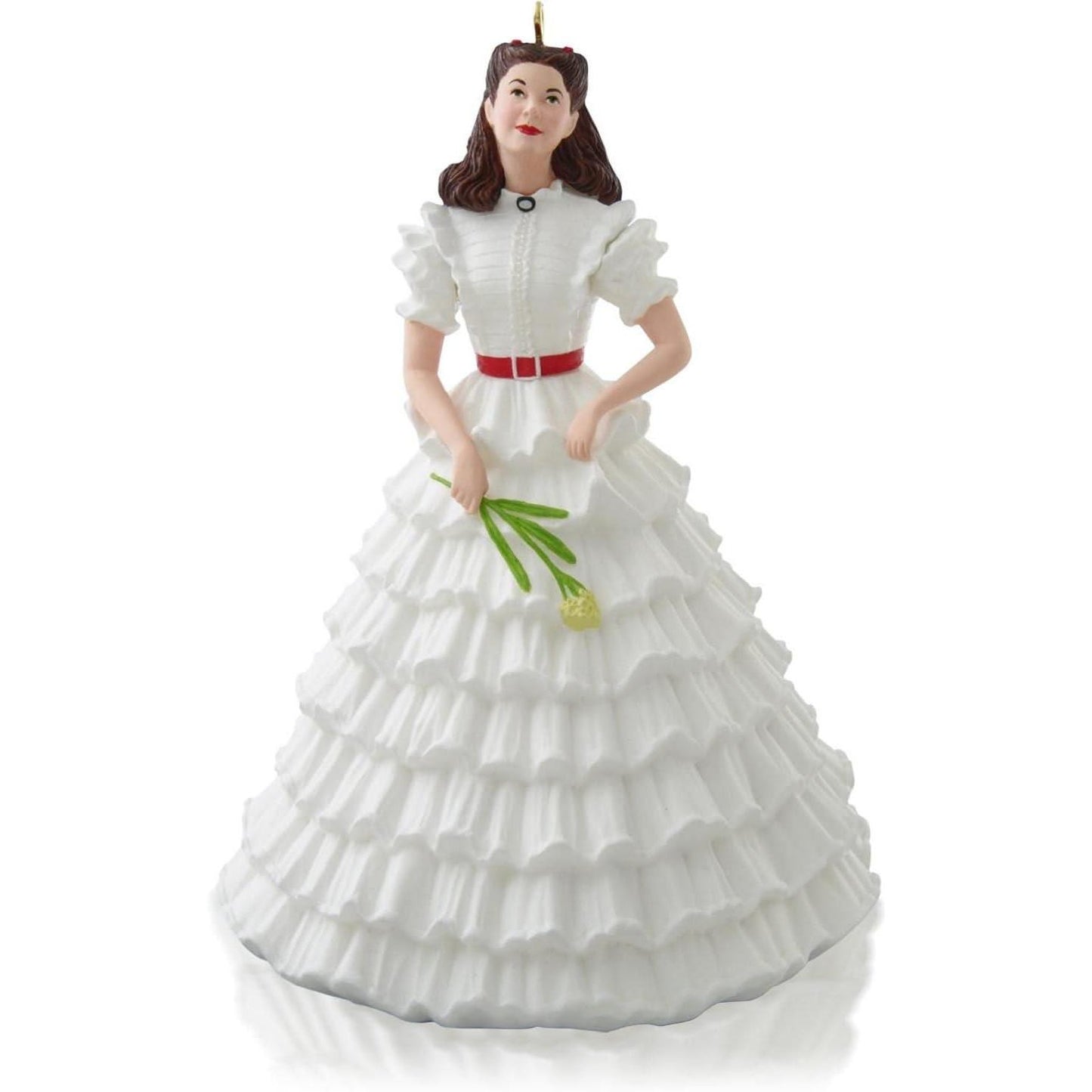 2014 Scarlett's White Dress Hallmark Ornament (Gone With The Wind) QXD3733
