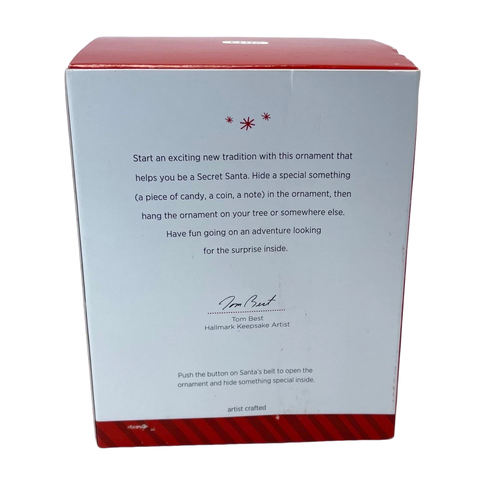2014 Secret Santa Hallmark Ornament (Santa Claus) QGO1426 Image7