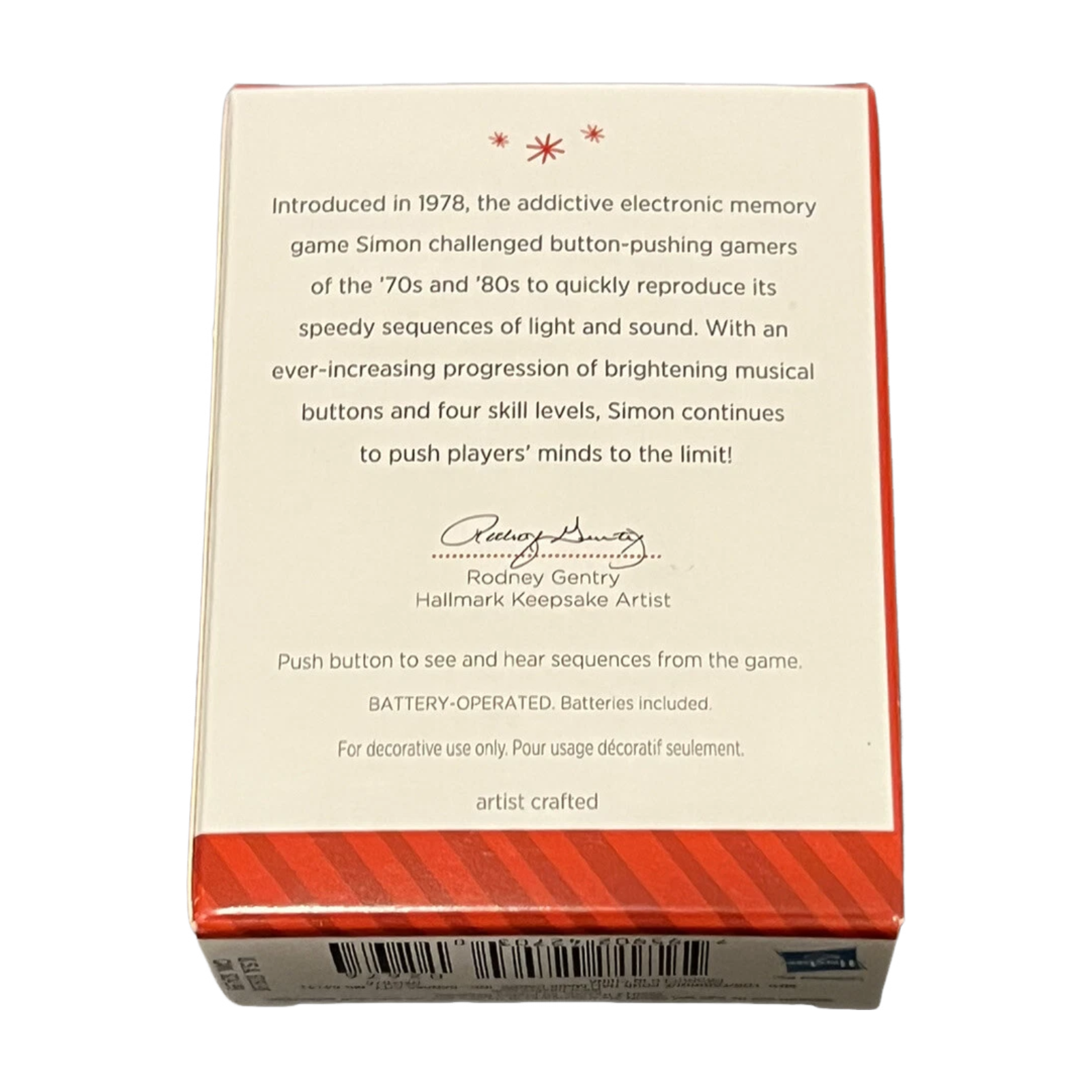 2014 Simon Hallmark Ornament (Hasbro) QXI2676 Image4