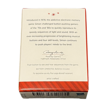 2014 Simon Hallmark Ornament (Hasbro) QXI2676 Image4