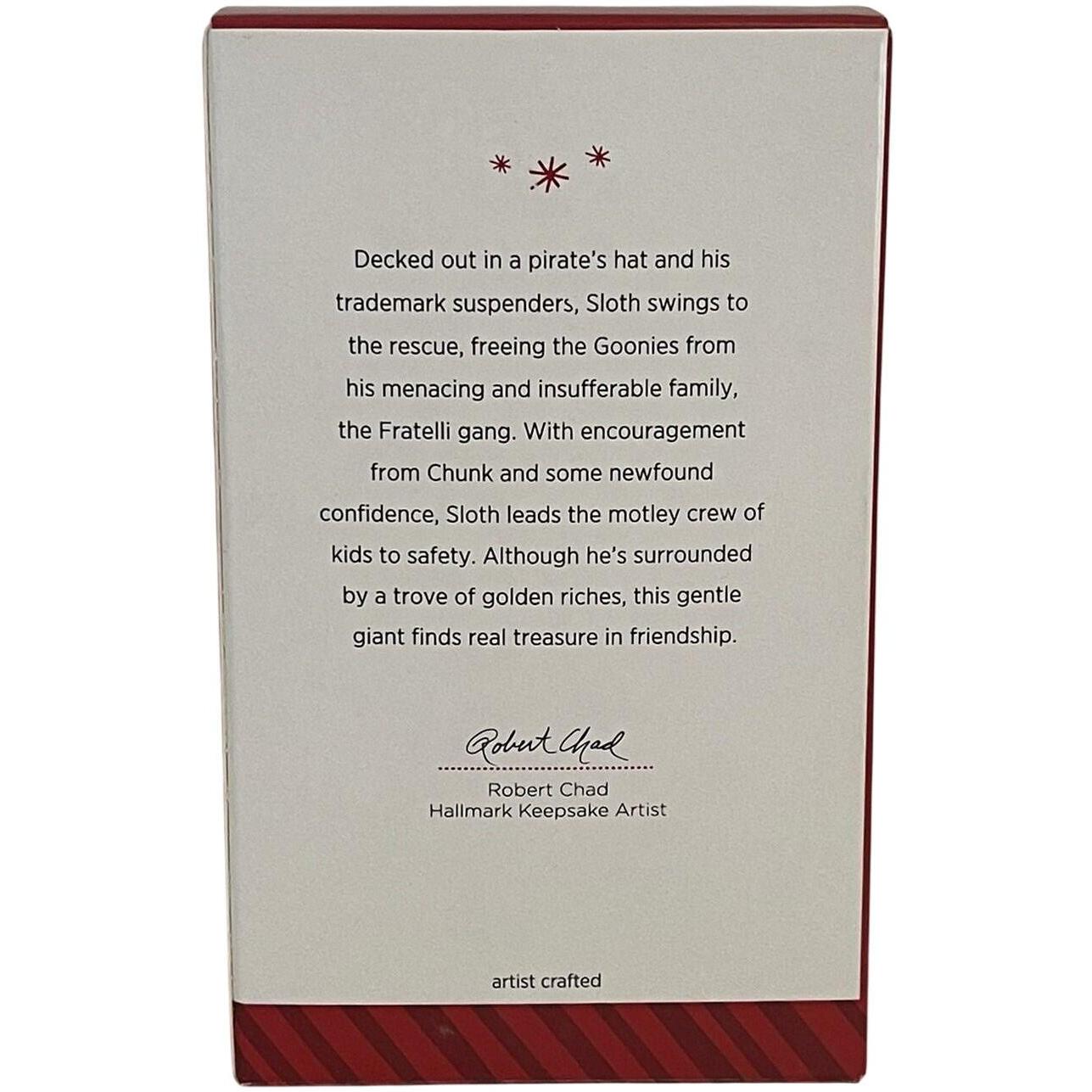 2014 Sloth Hallmark Ornament (The Goonies) QXI2736