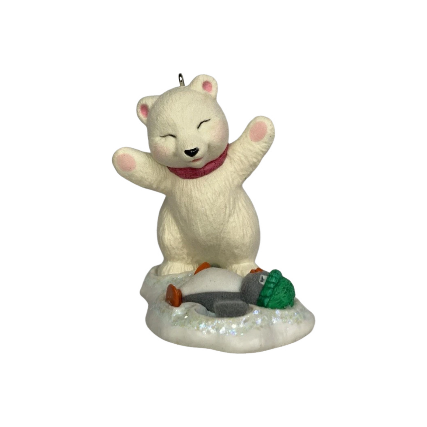 2014 Snow Angel Team Hallmark Ornament (Snowball and Tuxedo) QX9126 Image3