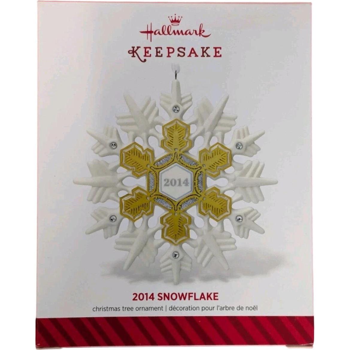 2014 Snowflake Hallmark Ornament (Snowflake) QGO1593