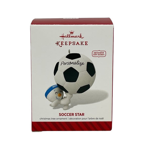 2014 Soccer Star Hallmark Ornament (Soccer) QGO1276