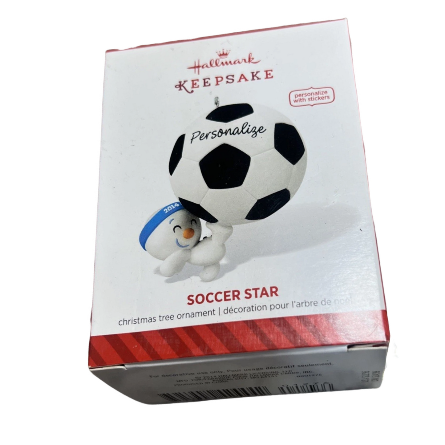 2014 Soccer Star Hallmark Ornament (Soccer) QGO1276 Image2
