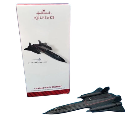 2014 SR-71 Blackbird Hallmark Ornament (Lockheed Martin) QXI2853