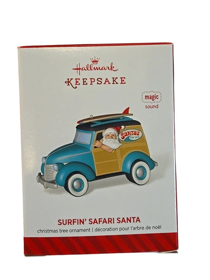 2014 Surfin' Safari Santa Hallmark Ornament (Beach) QGO1383
