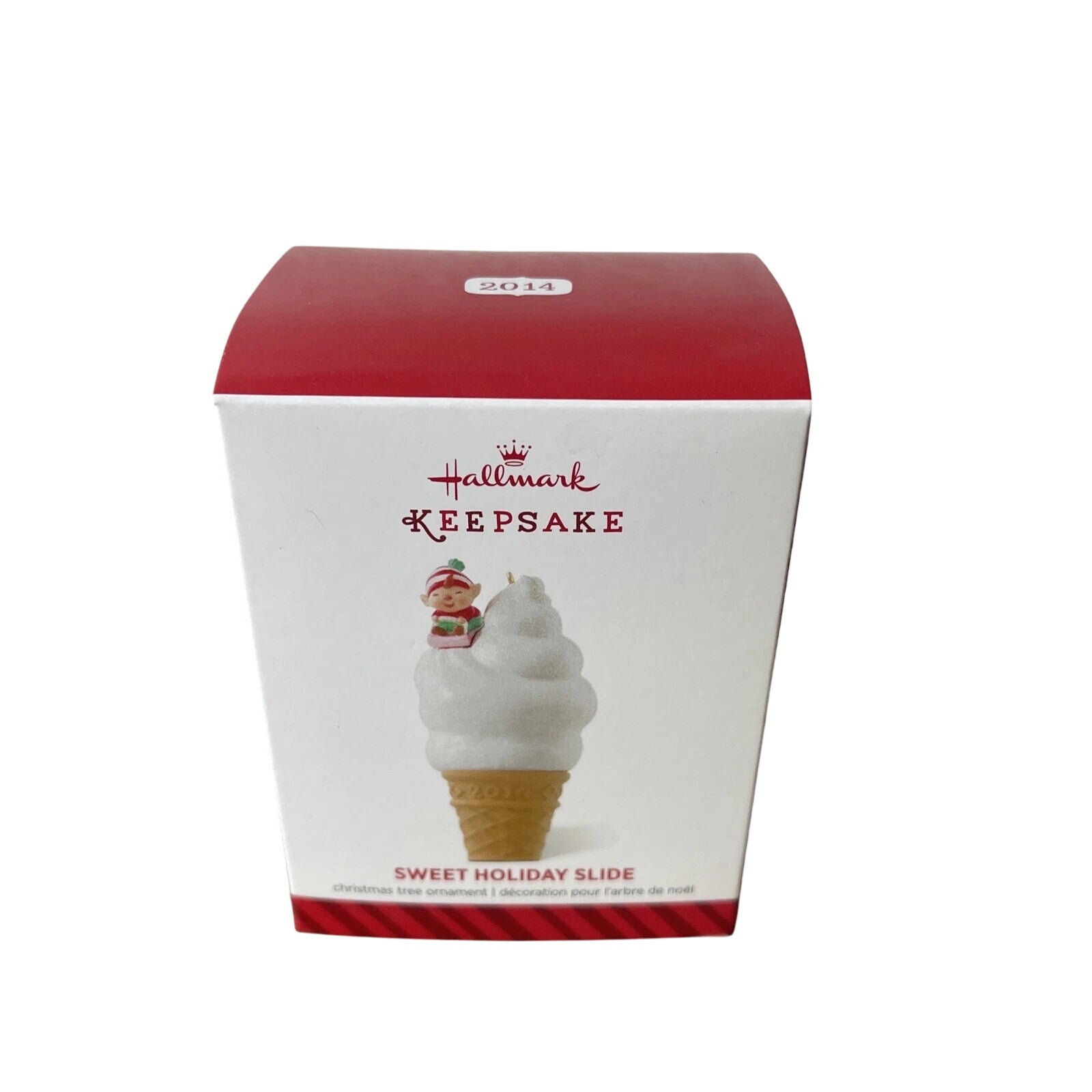 2014 Sweet Holiday Slide Hallmark Ornament (Ice Cream) LPR3386