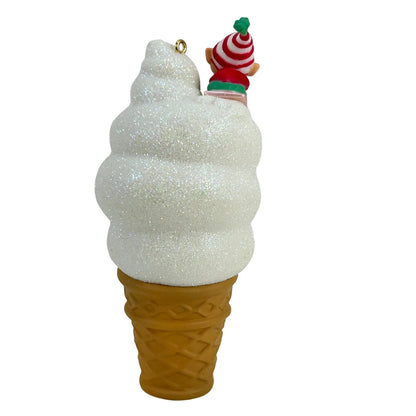 2014 Sweet Holiday Slide Hallmark Ornament (Ice Cream) LPR3386