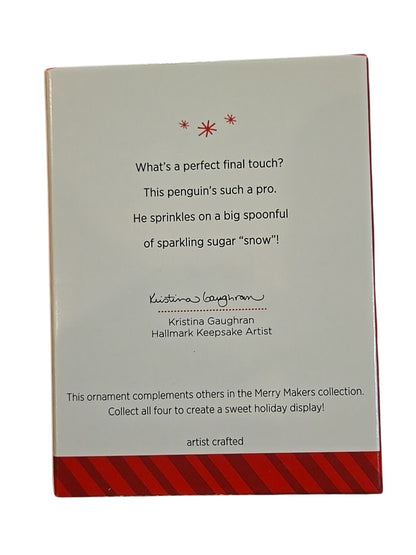 2014 Sweet Treat Penguin Hallmark Ornament (Merry Makers) QRP5926