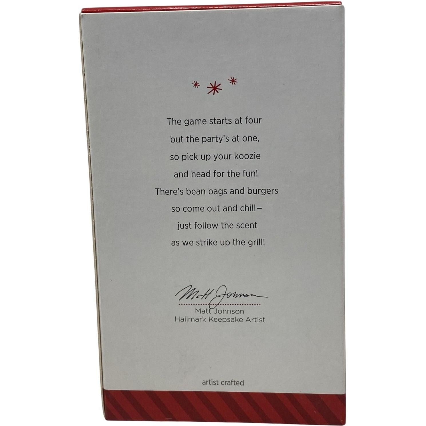 2014 Tailgate Time Hallmark Ornament (Grill) QGO1443