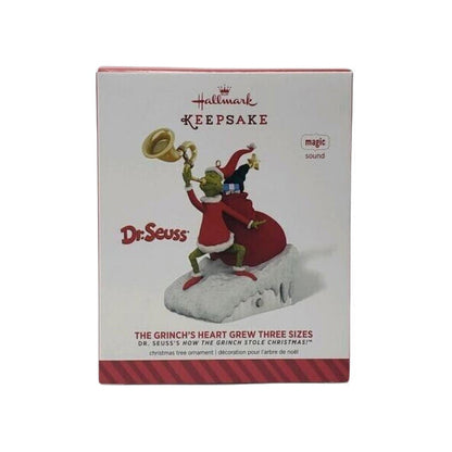2014 The Grinch's Heart Grew Three Sizes Hallmark Ornament (The Grinch) QXI2706