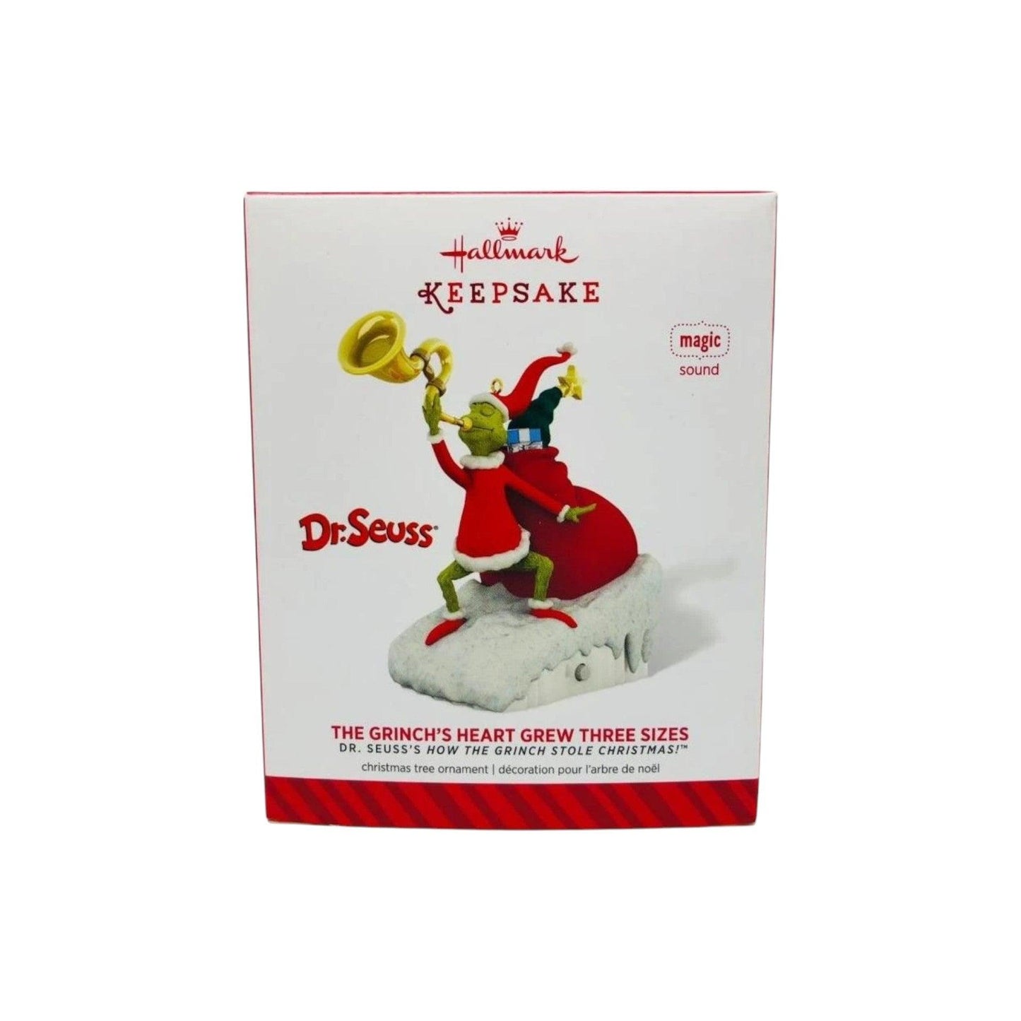 2014 The Grinch's Heart Grew Three Sizes Hallmark Ornament (The Grinch) QXI2706 Image2