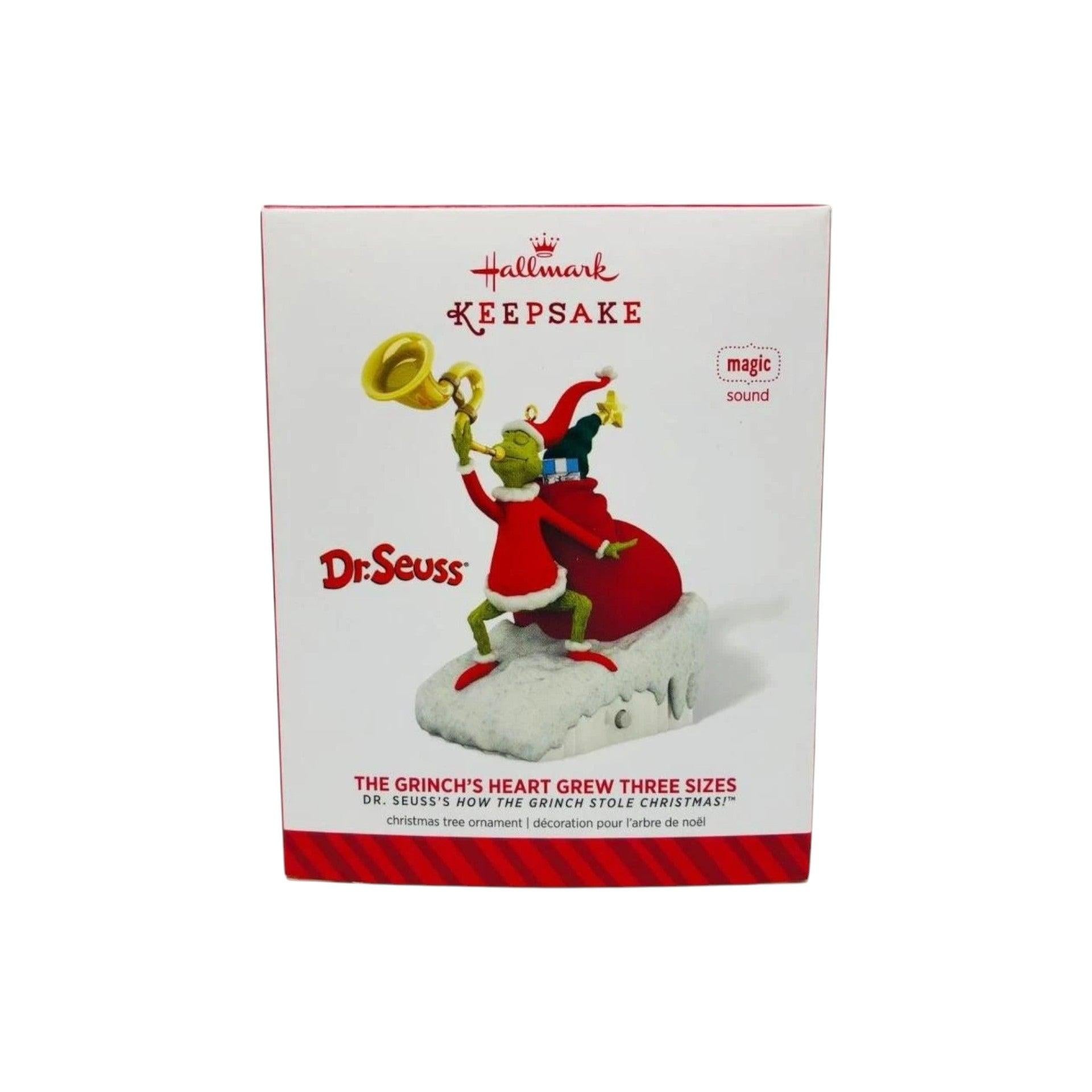 2014 The Grinch's Heart Grew Three Sizes Hallmark Ornament (The Grinch) QXI2706 Image2