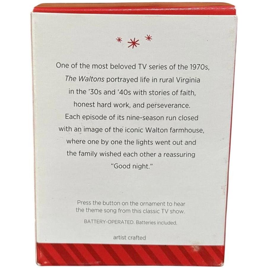 2014 The Waltons Hallmark Ornament (The Waltons) QXI2733