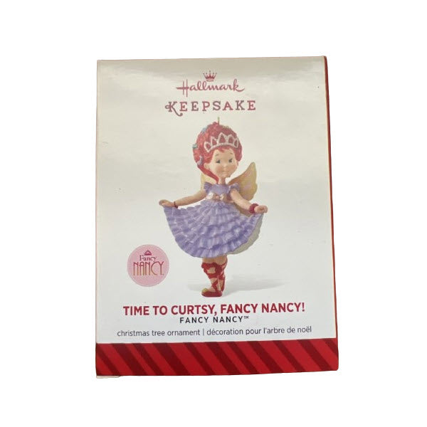 2014 Time To Curtsy, Fancy Nancy! Hallmark Ornament (Fancy Nancy) QXI2696