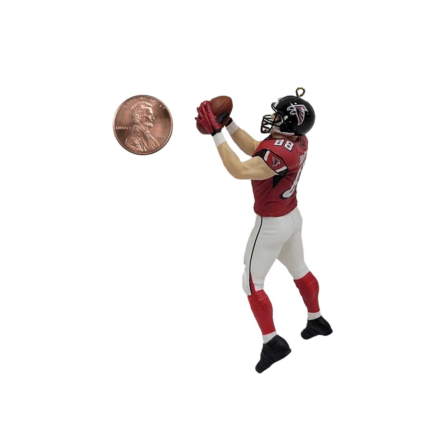 2014 Tony Gonzalez Atlanta Falcons Hallmark Ornament (Football Legends) QXI2823 Image4